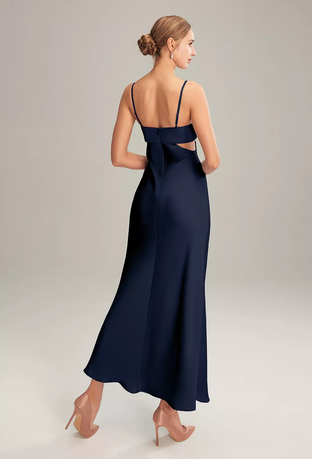 AW Odele Dark Navy  Spring Wedding Guest Dresses